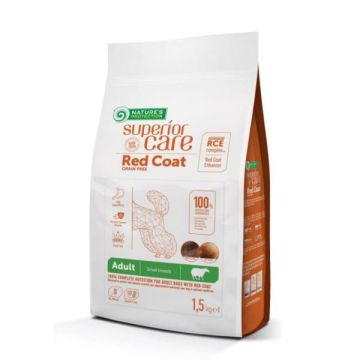 Nature's Protection Dog Red Coat Grain Free Small Adult Jagnjetina 1,5kg
