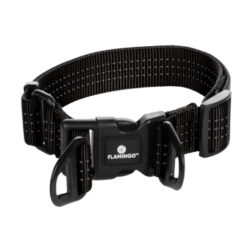 Flamingo Ogrlica Zorba Crna L 45-65cm x 32mm