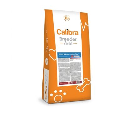 Calibra Dog Breeder Line Fresh Beef Superpremium Adult Medium 20kg