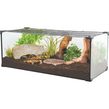309520 Zolux Terarijum Karapas Terra 60pro 60x30x25cm
