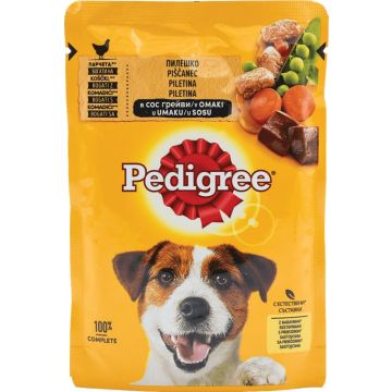 Pedigree Kesica Piletina i Povrće u Sosu 100g