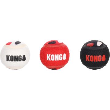 Kong Igračka Signature Sport Mix Loptica 3 kom. M R6,4cm