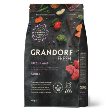 Grandorf Cat Fresh Adult Jagnjetina 400g