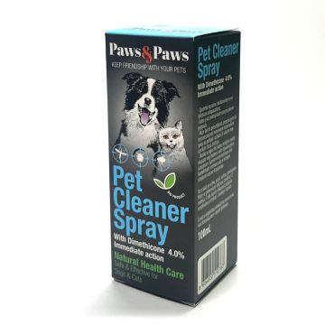Paws&Paws Pet Cleaner Sprej Protiv Spoljnih Parazita za Pse i Mačke 100ml