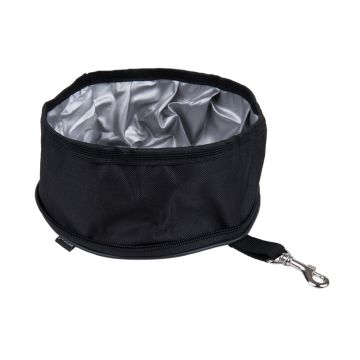 Amiplay Travel Tekstil Činija za Putovanje S/M Crna 19x9cm