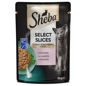 Sheba Kesica Losos u Sos u 85g