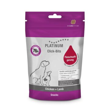 Platinum Click-bits Chicken & Lamb 150g