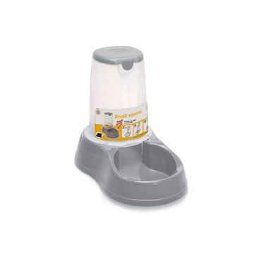 474307GPI Zolux Hranilica Neklizajuća Za Pse i Mačke Siva 1,5kg