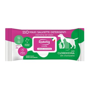 Inodorina Refresh Chlorhexidine Vlažne Maramice 110kom
