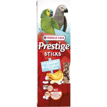 Versele - Laga &Scaron;tapići za Velike Papagaje Banana i Kokos 2 kom. 140g