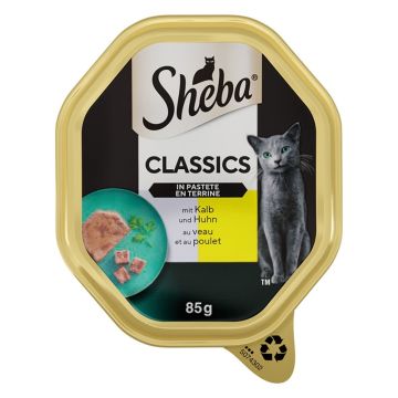 Sheba Classics Teletina i Piletina u Posudi 85g