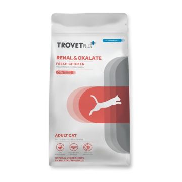 Trovet Plus Cat Renal & Oxalate Piletina 1,2kg