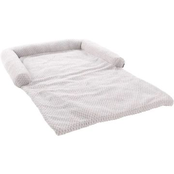 Flamingo Prekrivač Jacquard Sivi 80x130x10cm
