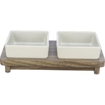Trixie Keramička Činija Za Pse City Style Set 2x0,4L/12cm 30x4x12cm