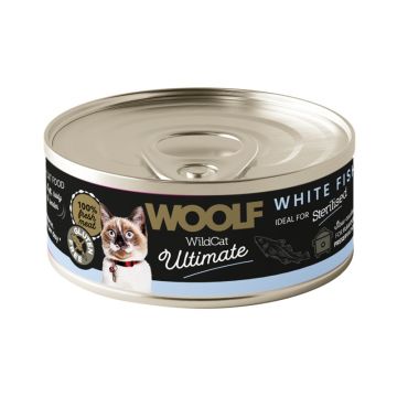 Woolf Wildcat Ultimate Pašteta Bela Riba 85g