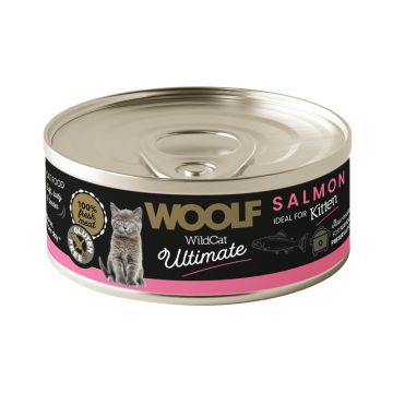 Woolf Wildcat Ultimate Pašteta Za Mačiće Losos 85g