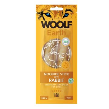Woolf Earth Noohide L Štapići Sa Zečetinom 85g