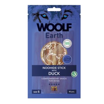 Woolf Earth Noohide Štapići Pačetina S 90g