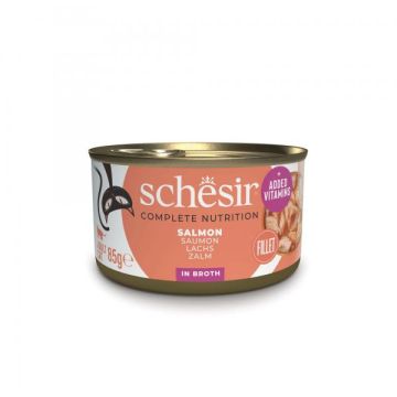 Schesir Cat Natural Losos Brodet 85g