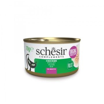 Schesir Cat Piletina Brodet 70g