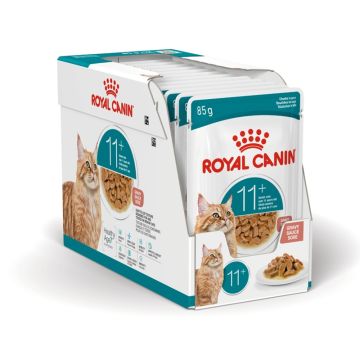 Royal Canin Cat Senior Ageing 11+ Komadići u Sosu 12x85g