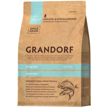 Grandorf Dog Adult Mini Bela Riba 3kg