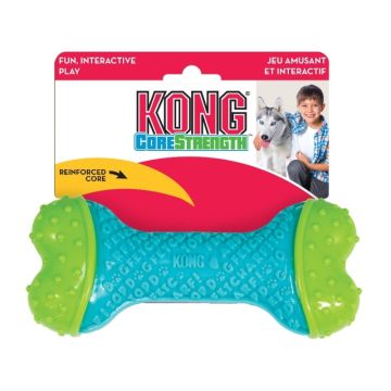 Kong Igračka Gumena Koska Tvrda Tirkizna S/M 14x6x3,5cm