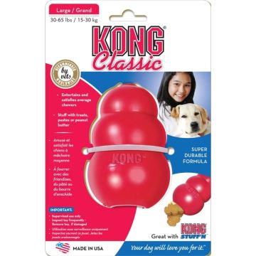 Kong Igračka Vobler Classic Crveni L 7,5x7,5x10,4cm
