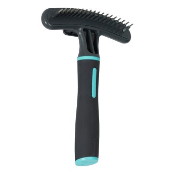 470823 Zolux Anah Češalj na Uvlačenje sa 18 Zubaca za Grooming 12x4,5x17cm