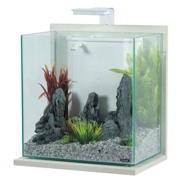 307194 Zolux Idro 40 Akvarijum Set Ceruse Beli 43x30x51,5cm / 40L