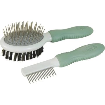 203039 Zolux Set za Četkanje Glodara Četka 16,8cm i Če&scaron;alj 14,5cm
