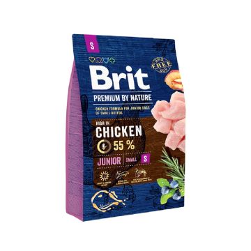 Brit Premium by Nature Dog Junior S 3kg