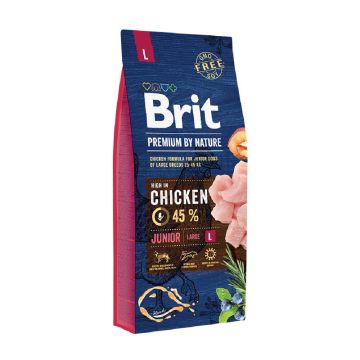 Brit Premium by Nature Dog Junior L 15kg