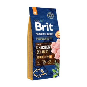 Brit Premium by Nature Dog Adult M 15kg