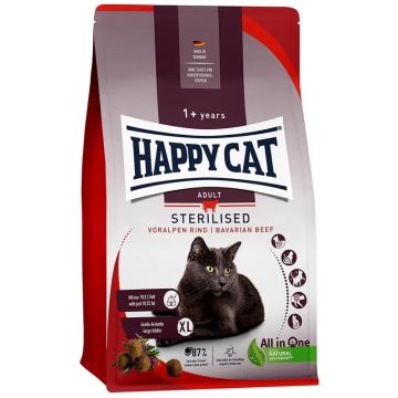 Happy Cat Sterilised Adult Govedina 1,3kg
