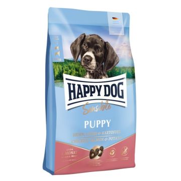 Happy Dog Sensible Puppy Piletina Losos Krompir 10kg