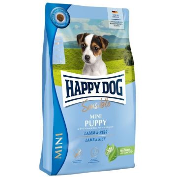 Happy Dog Sensible Mini Puppy Jagnjetina i Pirinač 4kg