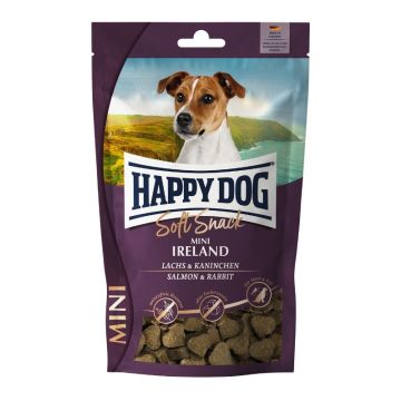Happy Dog Soft Snack Mini Ireland Losos i Zečetina 100g