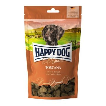 Happy Dog Soft Snack Toscana Pačetina i Losos 100g