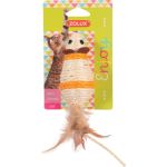580714 Zolux Igračka Za Mačke Pleteni Miš Više Boja 20x5x4,5cm