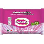 Inodorina Vlažne Maramice Refresh Sensitive Micelarna Voda 40 kom.