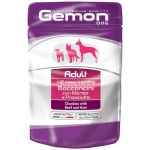 Monge Gemon Dog Adult Kesica Govedina i Šunka 100g