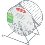 206755 Zolux Točak Metalni Za Glodare Sivi 18cm