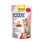 GimCat Nutri Pockets Govedina i Malt 60g