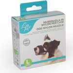 Leopet Najlon Podesiva Zaštitna Korpa za Pse L 20-22cm / 39-52cm
