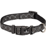 Flamingo Ogrlica Odin Crna M 40-55cm x 20mm