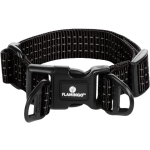 Flamingo Ogrlica Zorba Crna M 40-55cm x 32mm