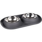 Flamingo Činija Duo Grafa Tamno Siva O11,5cm 2 x 220ml