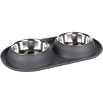 Flamingo Činija Duo Grafa Tamno Siva O14,5cm 2 x 500ml