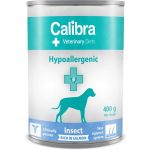 Calibra Veterinary Diets Dog Konzerva Hypoallergenic Losos i Insekti 400g